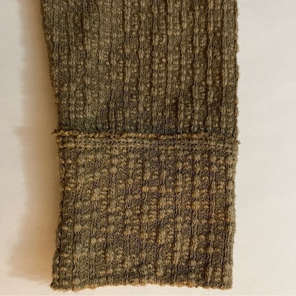 Two By Vince Camuto Olive Green/ Brown Sweater/Cardigan - Picture 4 of 7